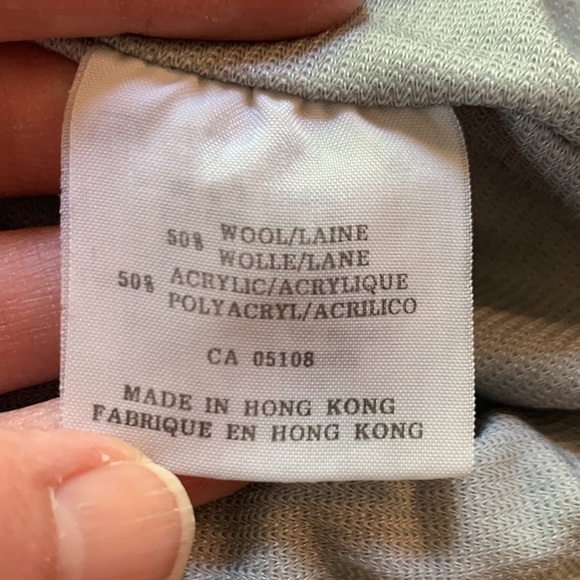 DESCENTE large wool zip front vest - Picture 6 of 6